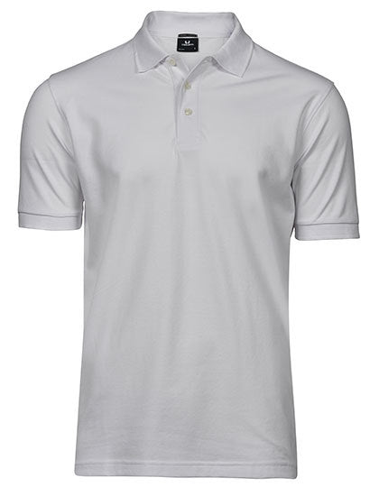 Men´s Luxury Stretch Polo - Weiss