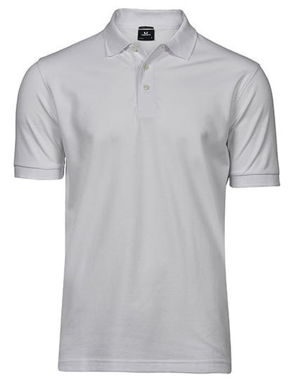 Men´s Luxury Stretch Polo - Weiss