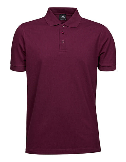 Men´s Luxury Stretch Polo - Wein