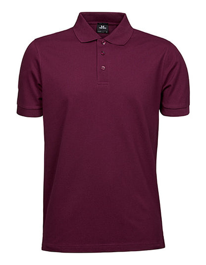 Men´s Luxury Stretch Polo - Wein