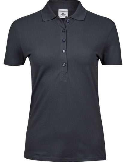 Women´s Luxury Stretch Polo - Schwarz
