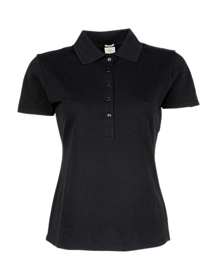 Women´s Luxury Stretch Polo - Schwarz