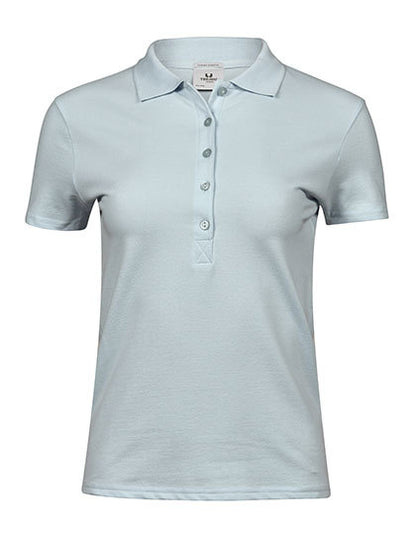 Women´s Luxury Stretch Polo - Eisblau