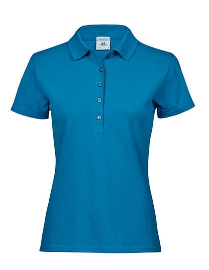 Women´s Luxury Stretch Polo - Ozeanblau