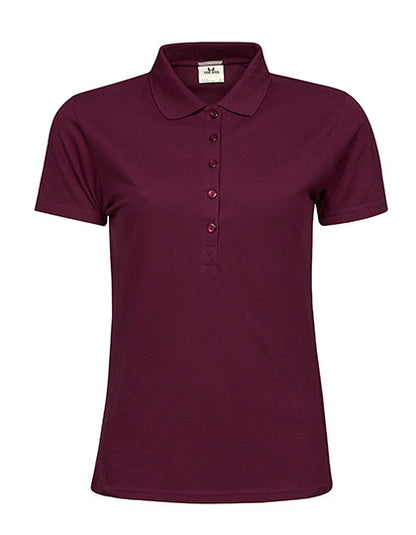 Women´s Luxury Stretch Polo - Wein