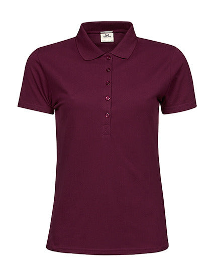 Women´s Luxury Stretch Polo - Wein