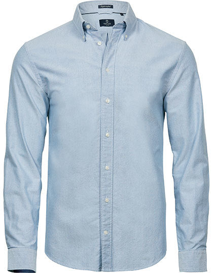 Men´s Perfect Oxford Shirt-Hellblau
