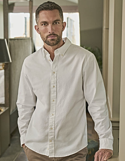 Men´s Perfect Oxford Shirt-Hellblau