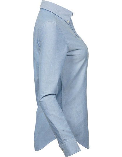 Women´s Perfect Oxford Shirt-Hellblau