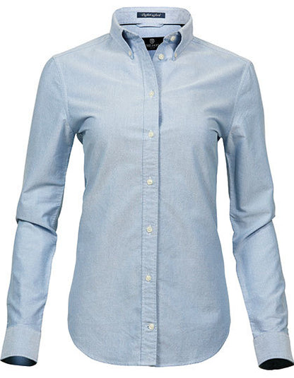 Women´s Perfect Oxford Shirt-Hellblau