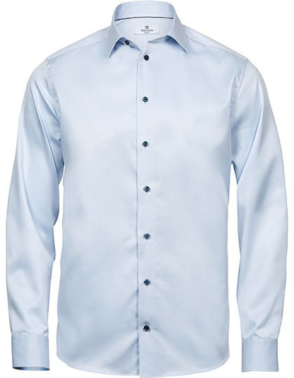 Luxury Shirt Comfort Fit-Hellblau