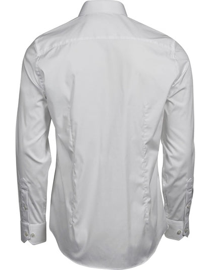 Stretch Luxury Shirt-Weiß