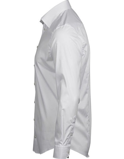 Stretch Luxury Shirt-Weiß
