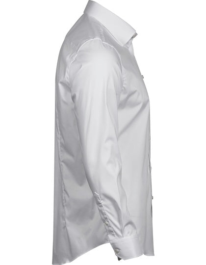 Stretch Luxury Shirt-Weiß