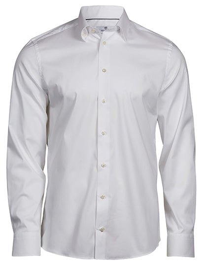 Stretch Luxury Shirt-Weiß