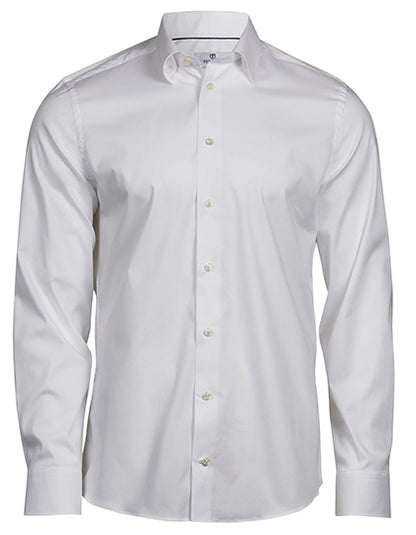 Stretch Luxury Shirt-Weiß