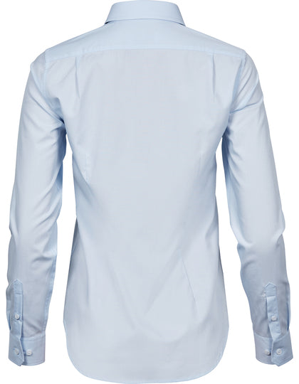Women´s Stretch Luxury Shirt-Hellblau