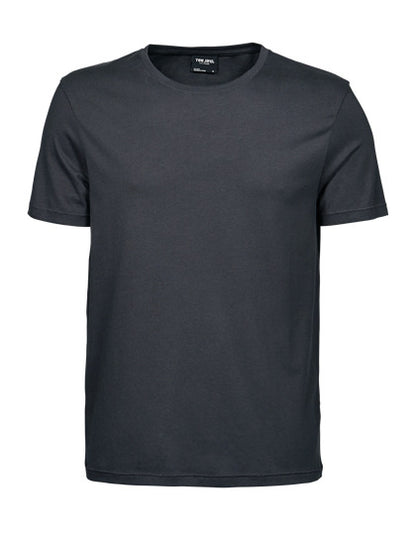Men´s Luxury Tee - Dunkelgrau (einfarbig)