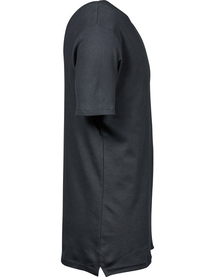 Men´s Interlock Tee - Dunkelgrau (einfarbig)