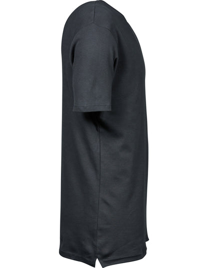 Men´s Interlock Tee - Dunkelgrau (einfarbig)
