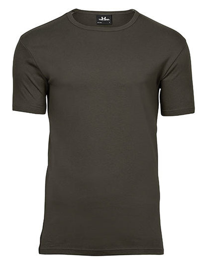 Men´s Interlock Tee -Dunkles Oliv