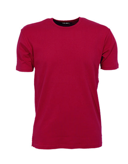 Men´s Interlock Tee - Tiefrot