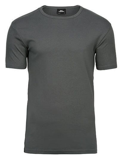 Men´s Interlock Tee - Pulvergrau