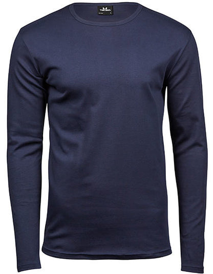 Men´s Long Sleeve Interlock Tee - Marine
