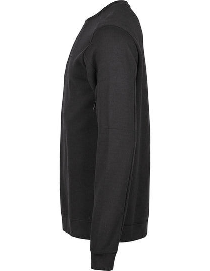 Athletic Crew Neck Sweat -  Schwaraz
