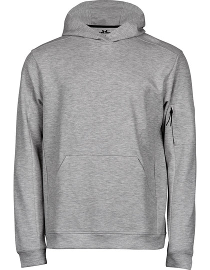 Athletic Hooded Sweat - Heather Grey