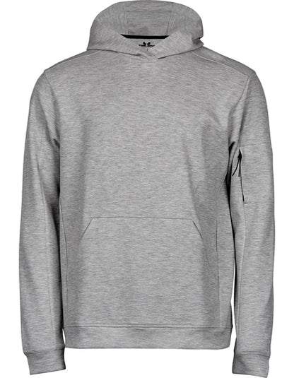 Athletic Hooded Sweat - Heather Grey