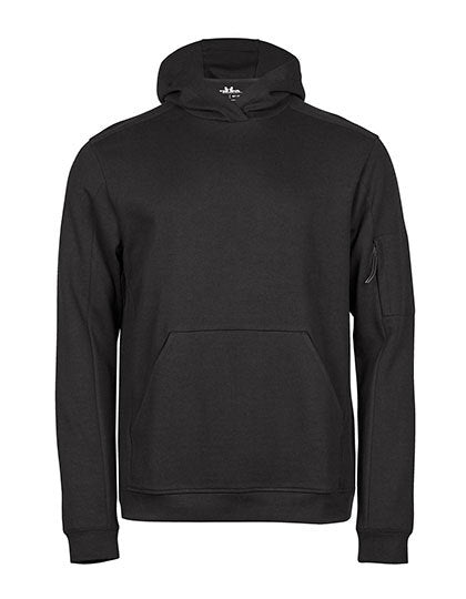 Athletic Hooded Sweat - Schwarz