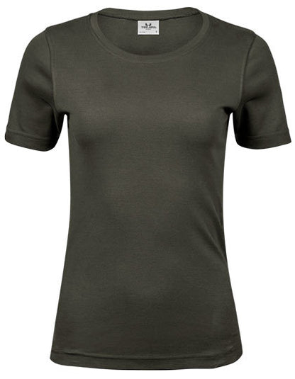 Women´s Interlock Tee - Tiefgrün