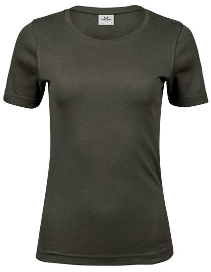 Women´s Interlock Tee - Tiefgrün