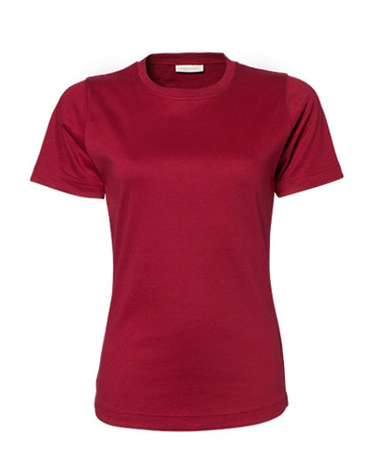 Women´s Interlock Tee - Tiefrot