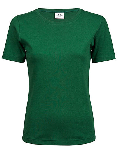 Women´s Interlock Tee - Waldgrün