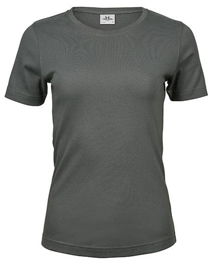 Women´s Interlock Tee - Pulvergrau