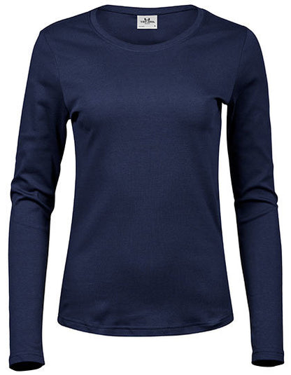 Women´s Long Sleeve Interlock Tee - Marine