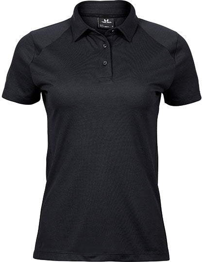 Women´s Luxury Sport Polo - Schwaraz
