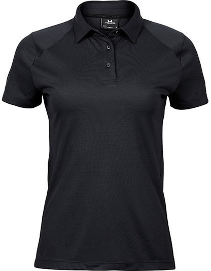 Women´s Luxury Sport Polo - Schwaraz