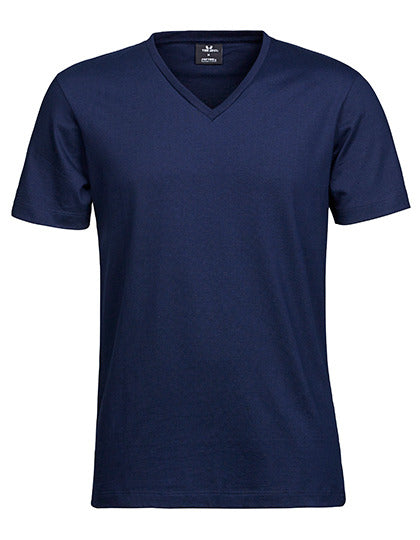 Fashion V-Neck Sof Tee - Marine