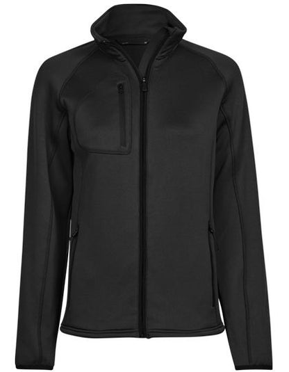 Women´s Stretch Fleece Jacket - Schwarz