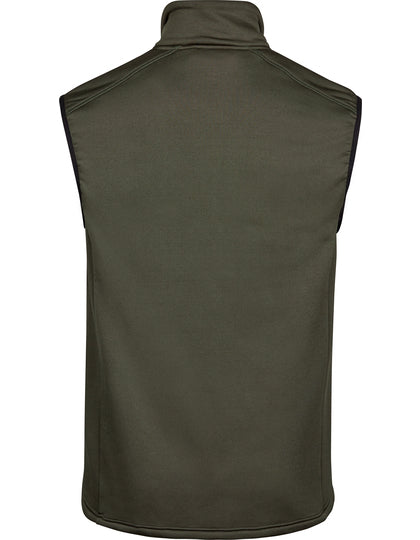 Stretch Fleece Bodywarmer - Tiefgrün