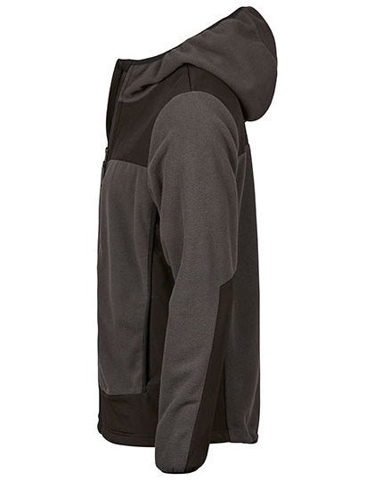 Mountain Hooded Fleece -    Asphalt    - Schwarz