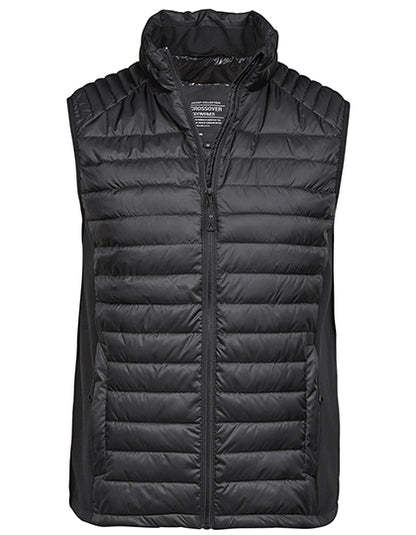 Men´s Crossover Bodywarmer - Schwarz