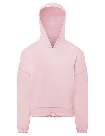 Kids Recycled Cropped Oversize Hoodie  -   Hellrosa