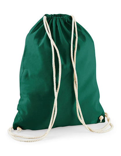 Cotton Gymsac - Flaschengrün