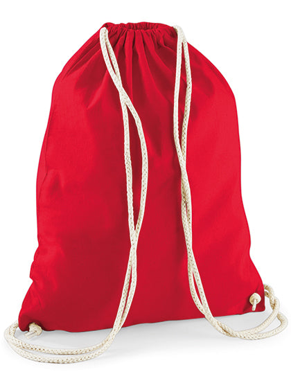 Cotton Gymsac -  Klassisches Rosa   -klassisches Rot