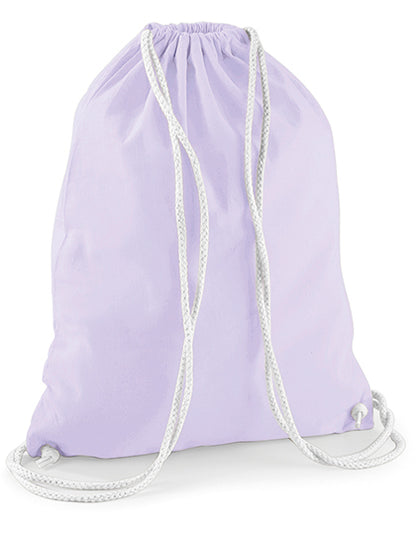 Cotton Gymsac -    Lavendel - Weiss