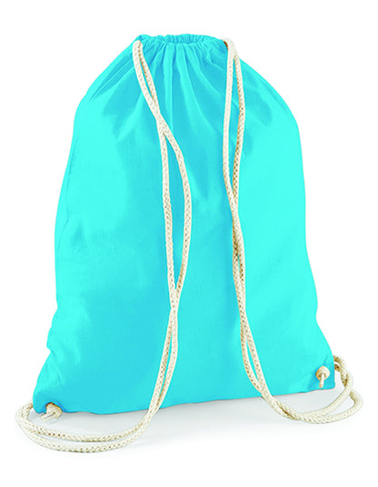 Cotton Gymsac -    Surfblau